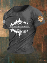 Men's Protect Our National Parks Revere Nature Print T-Shirt