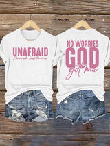 Women's  UNAFRAID Printed T-Shirt