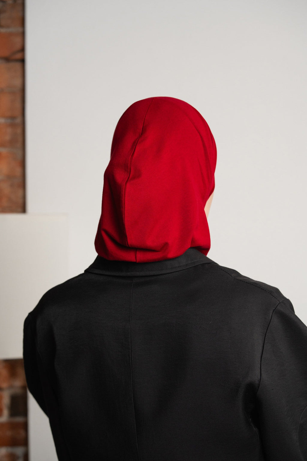 3in1 practical hijab - red