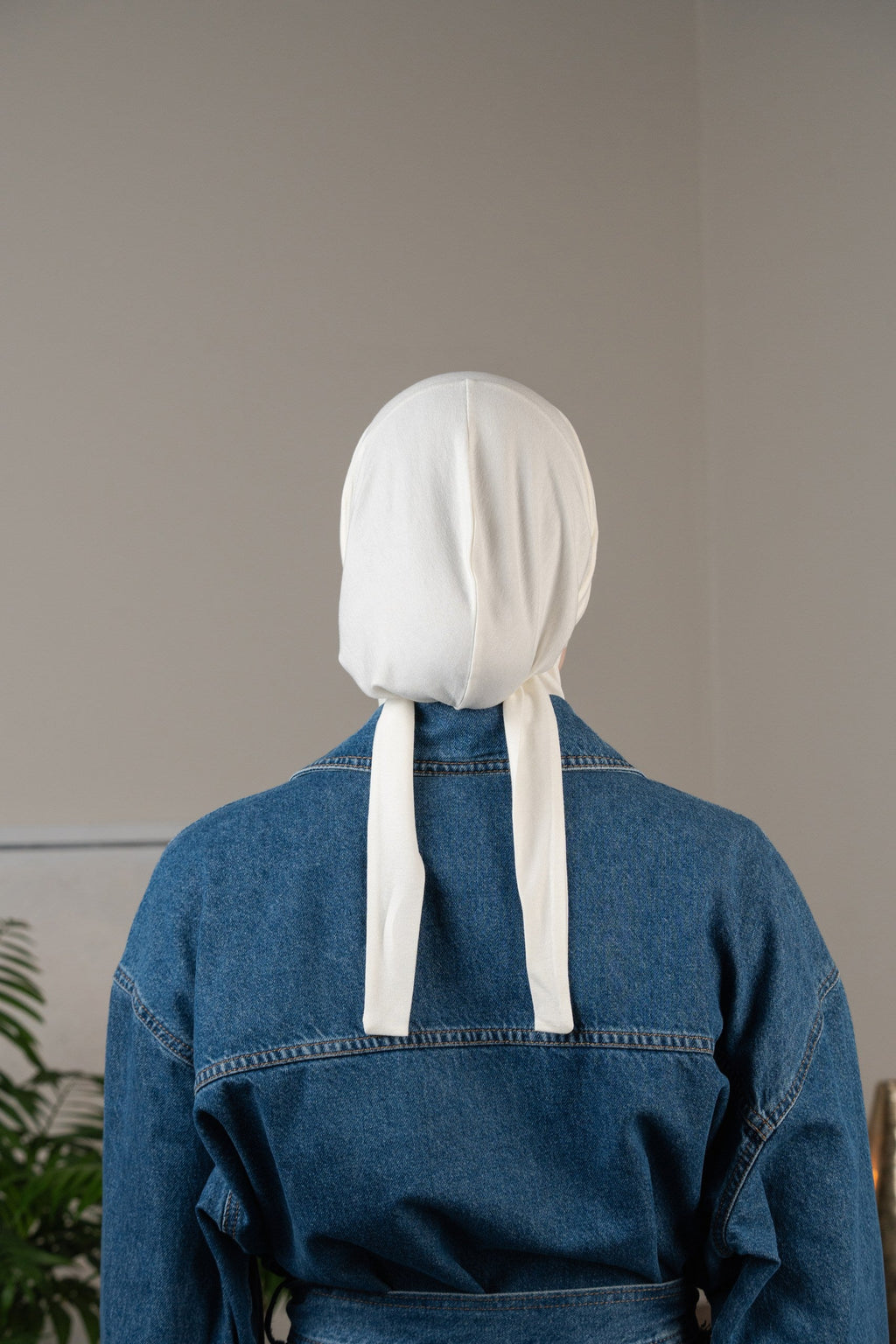 3in1 practical hijab - white