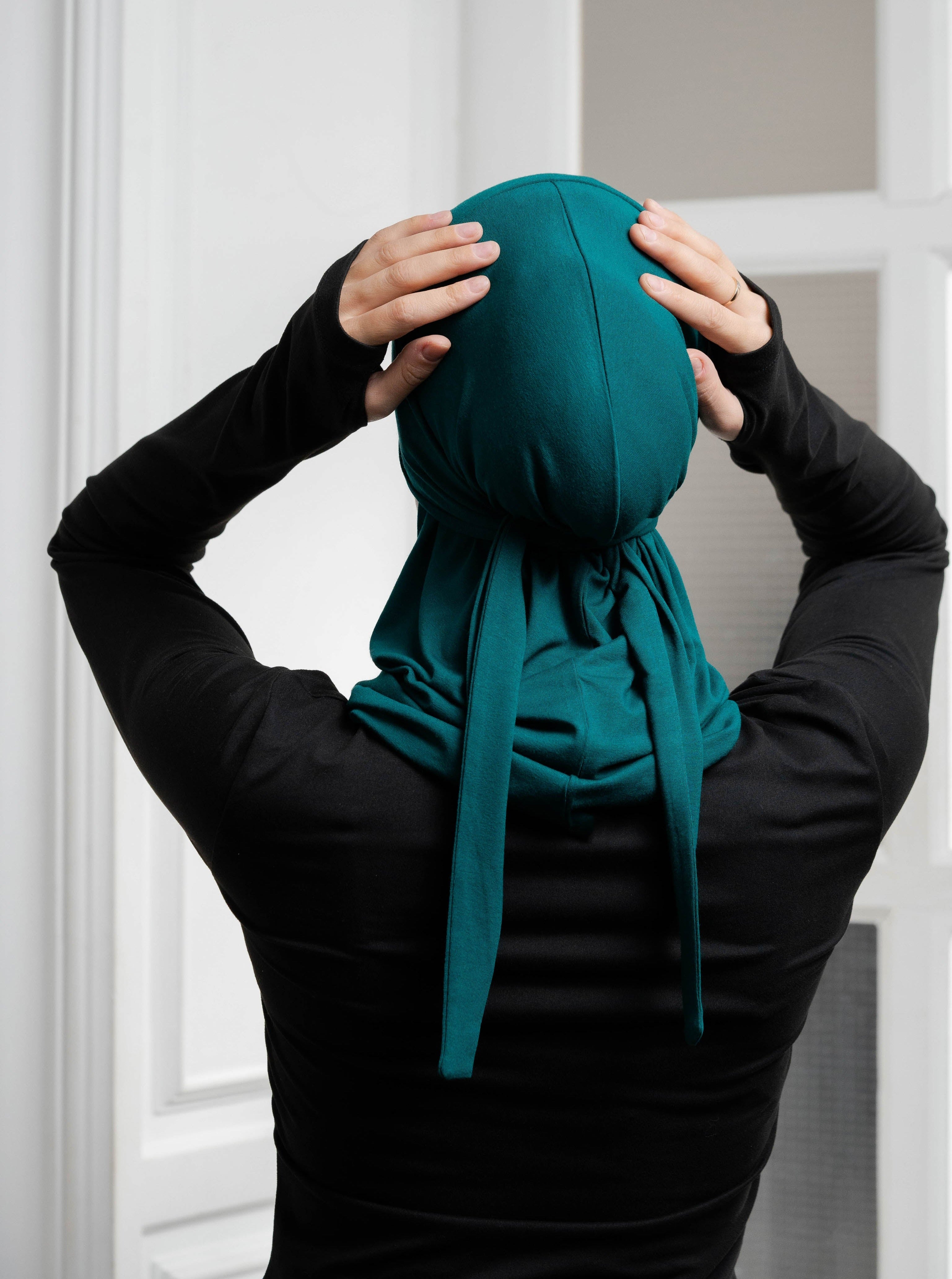 3in1 practical hijab - green