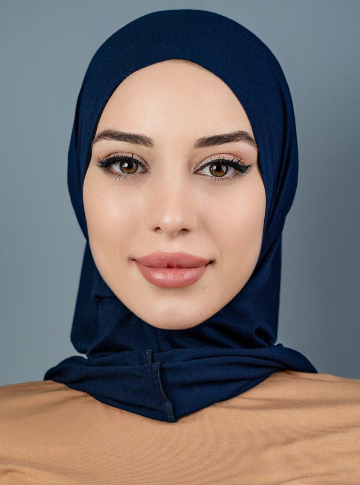 Practical hijab "Easy" - navy