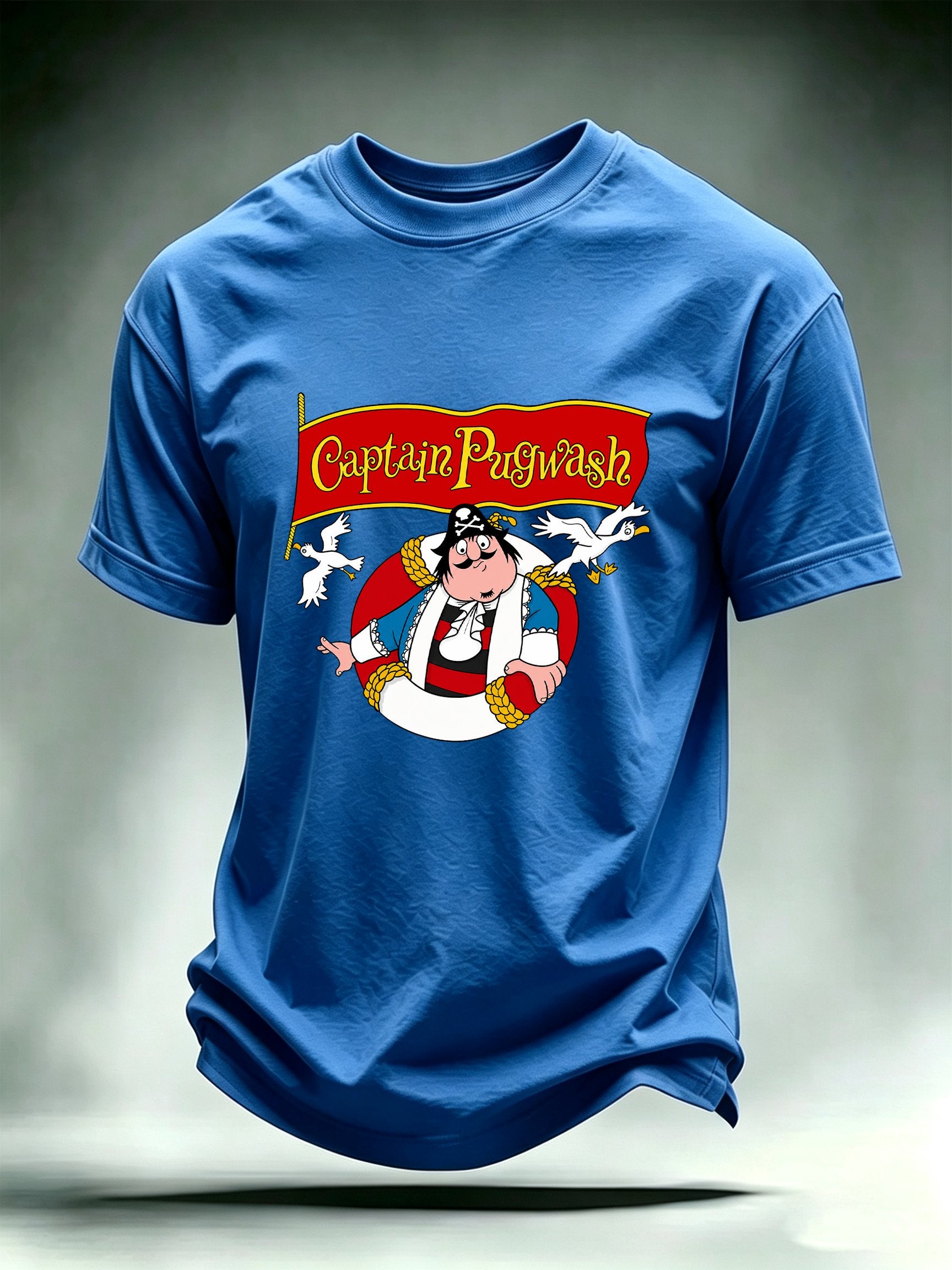 Men's Captain Pugwash Cartoon Classic T-Shirt