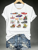Women's Wacky Races - Characters & Vehicles T-shirt
