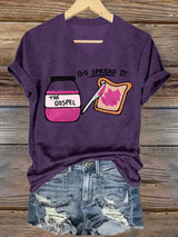 Women's  THE GOSPEL Print T-Shirt