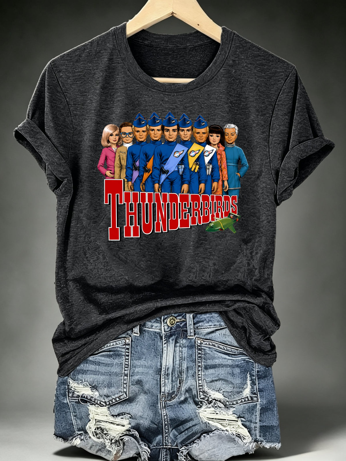 Women's Casual Printed Crew-Neck T-Shirt