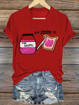 Women's  THE GOSPEL Print T-Shirt