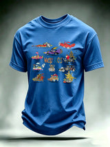 Men's Wacky Races - Characters & Vehicles T-shirt