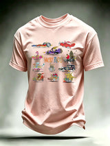 Men's Wacky Races - Characters & Vehicles T-shirt