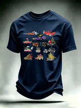 Men's Wacky Races - Characters & Vehicles T-shirt