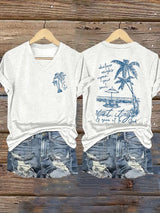 Women's Let It Go Print T-shirt
