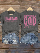 Women's  UNAFRAID Printed T-Shirt