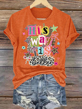 Women's  His Way Is Better Faith T-Shirt, Leopard Print Christian Women Graphic Tee, Cute Religious Casual Everyday Shirt