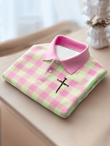 Men's Faith Printed Casual Polo Shirt